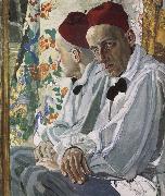 Alexander Yakovlevich GOLOVIN, Portrait of Stage Director  Vsevolod Meyerhold